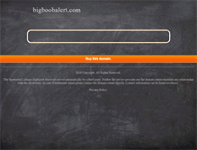 Tablet Screenshot of bigboobalert.com